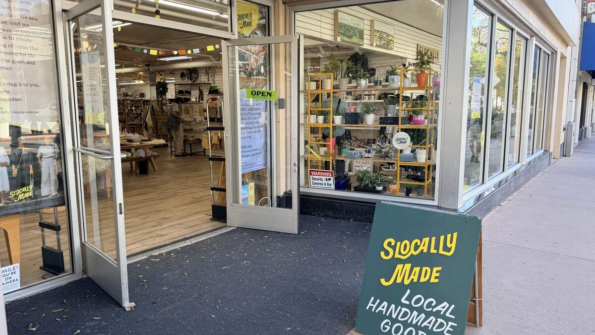 The 2025 version of the annual SLOcally Made pop-up shop returned to the Monterey Street side of the Thrifty Beaches store in San Luis Obispo.