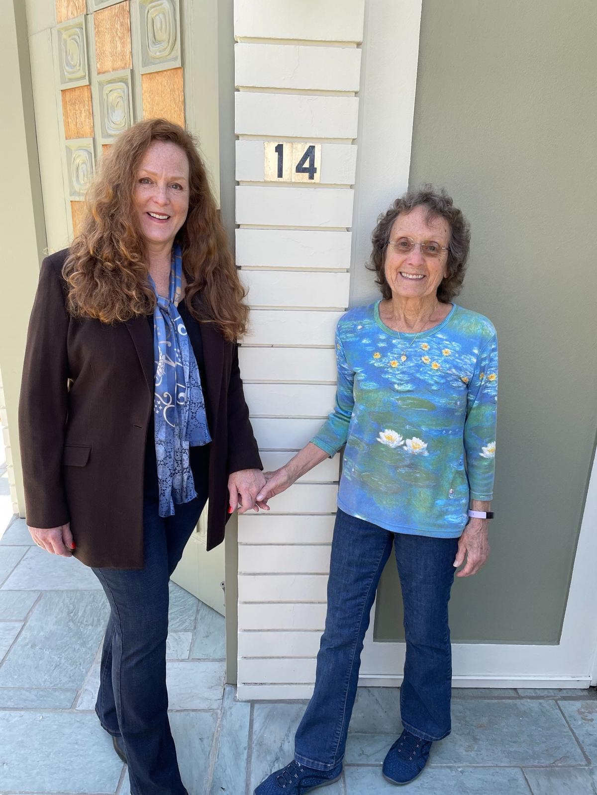 Realtor Alice Frawley, at left, and her retired Realtor mother, Patty Frawley, at left, have both represented the same oceanfront Cayucos home. Mom sold it in 1985 and 1993; Alice just got the listing.