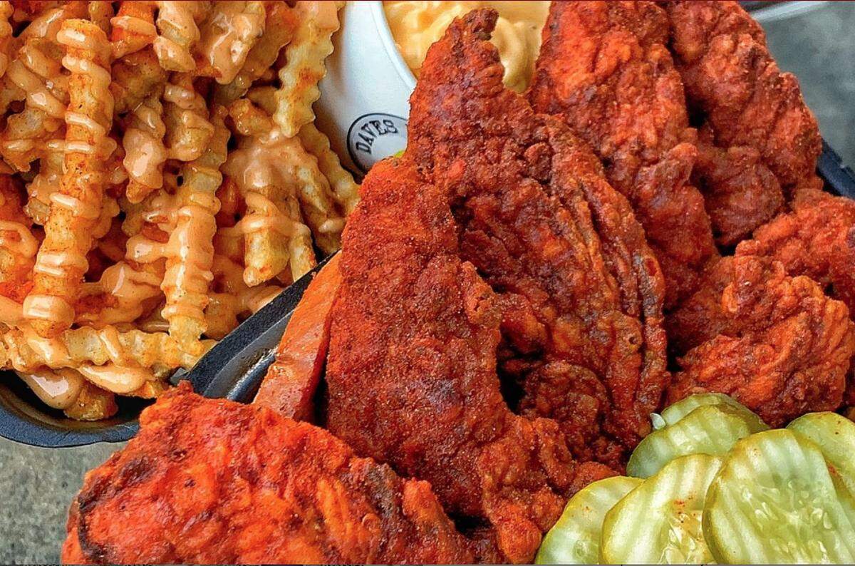 Dave Hot Chicken is opening a restaurant in the Madonna Plaza in San Luis Obispo.