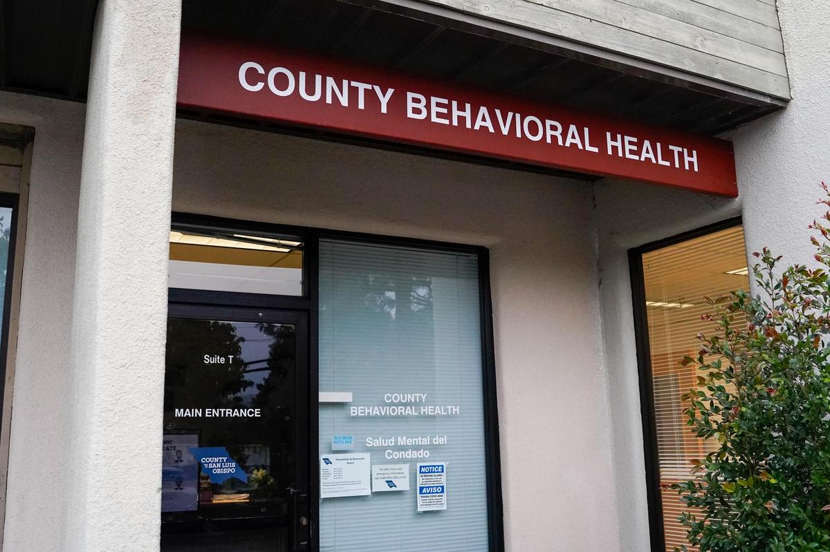 The San Luis Obispo County Behavioral Health Department offices at 277 South Street, Suite T in San Luis Obispo, pictured Tuesday, Feb. 4, 2025.