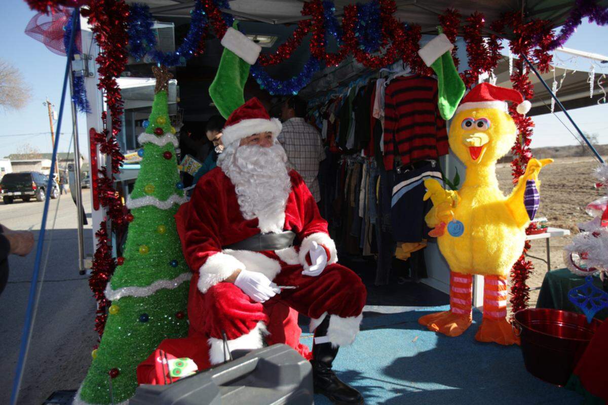 In this 2013 file photo, Assemblyman Katcho Achadjian (dressed as Santa Claus) is surrounded by toys to be distributed to children in need.