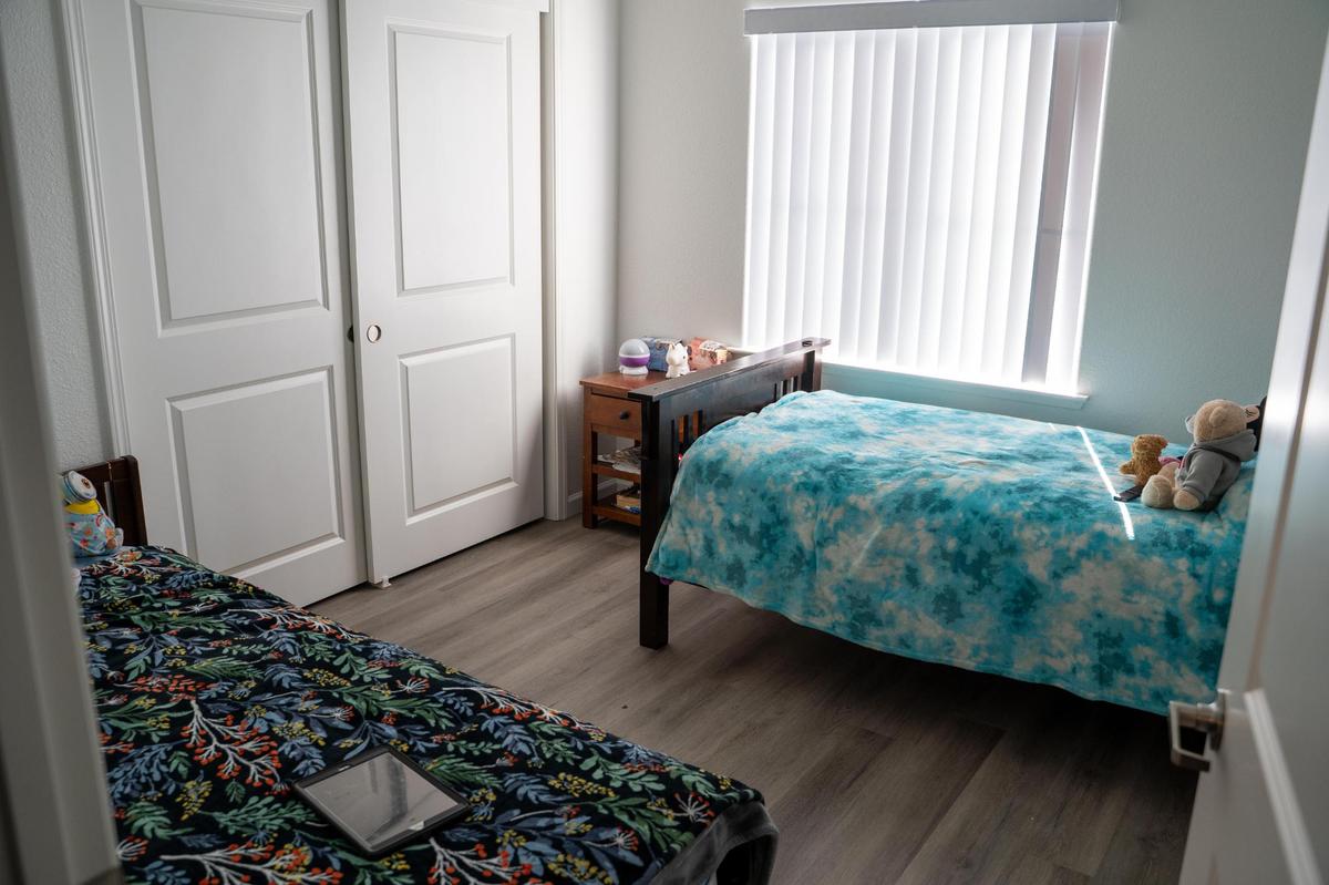 Sunrise Villas, a newly opened 69-unit affordable housing project within the Viñedo development, contains 16 one-bedroom units, 30 two-bedroom units and 23 three-bedroom units, pictured here Tuesday, March 18, 2025.