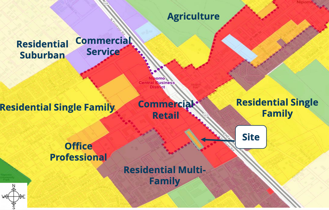 Hill Street Apartments, a 38-home development in Nipomo, gained unanimous approval from the San Luis Obispo County Planning Commission on Tuesday.