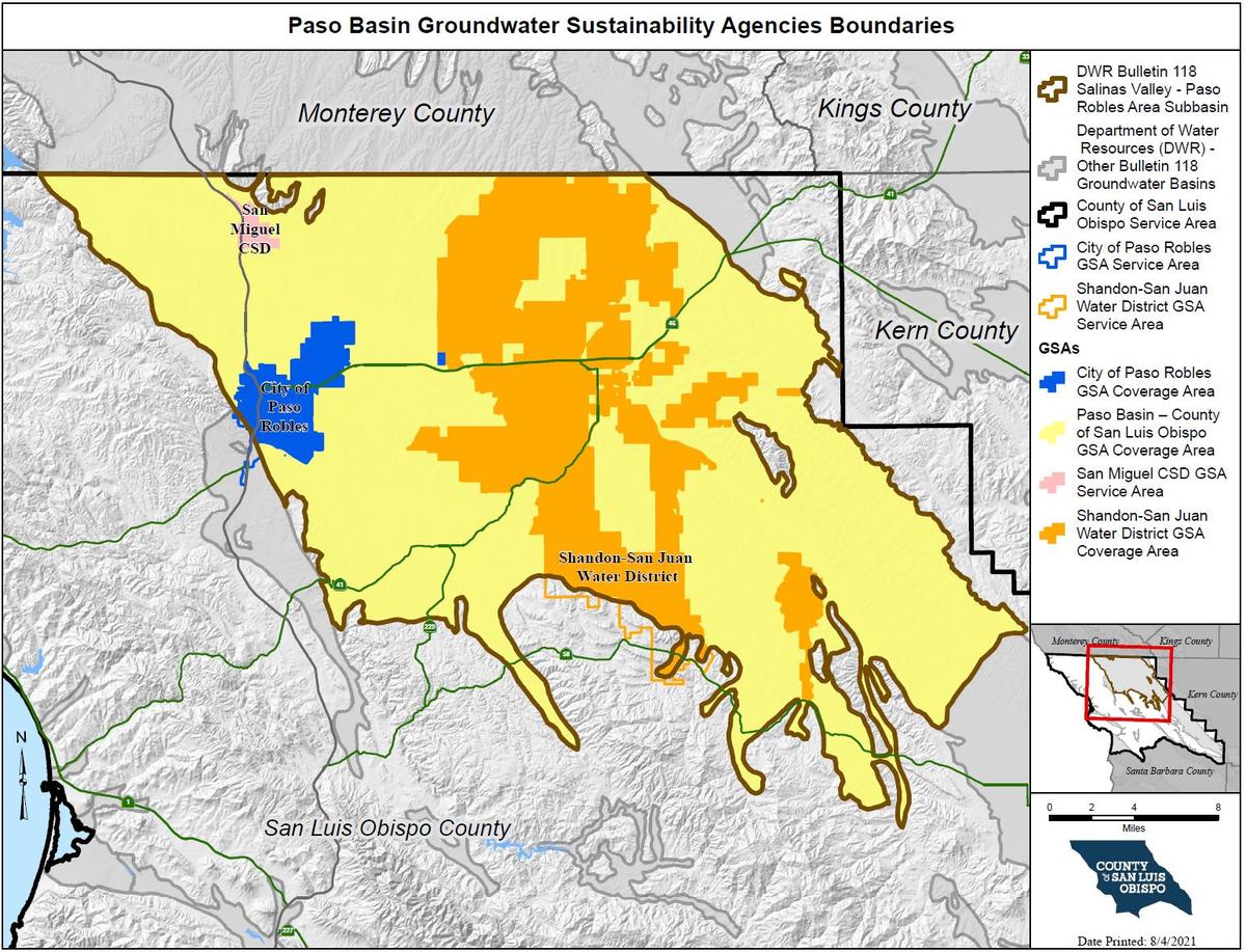The Paso Robles groundwater basin.