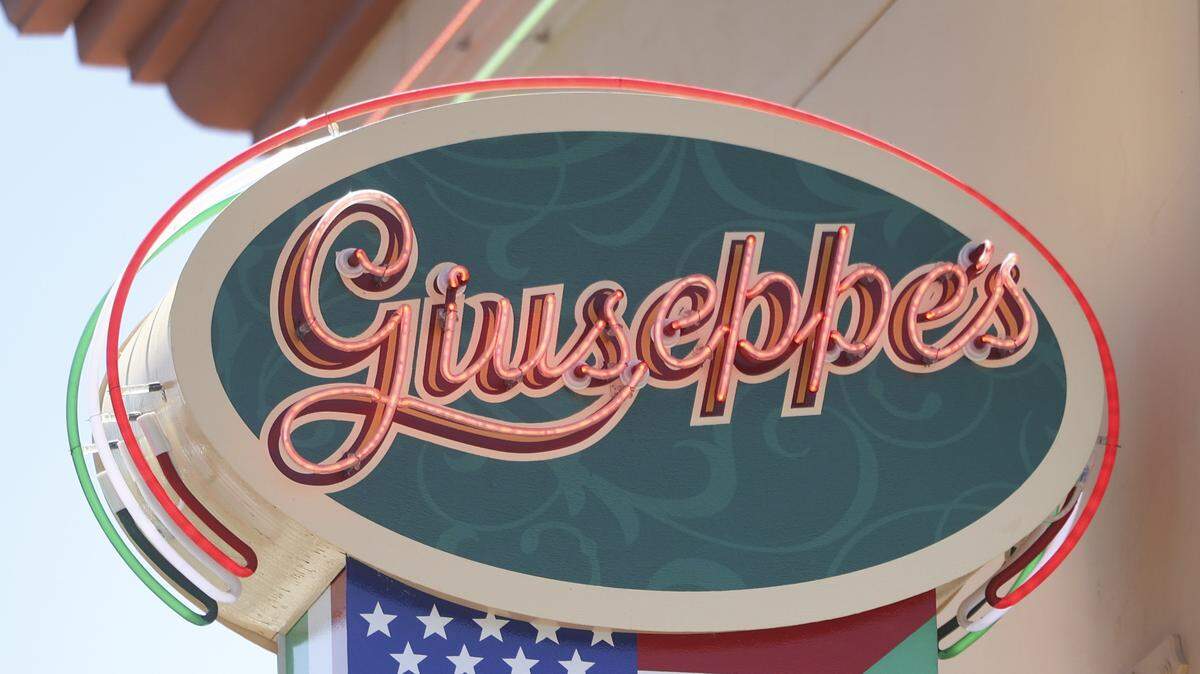 Giuseppe's Italian American Club is open on Price St. The new restaurant includes a deli, gelato shop, wine room, bar and distillery, seen here here on July 31, 2025.