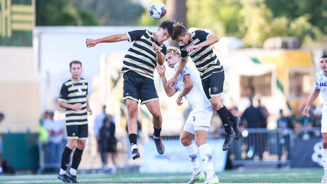 Cal Poly men’s soccer falls to rival UC Santa Barbara 1-0 in Blue-Green Game