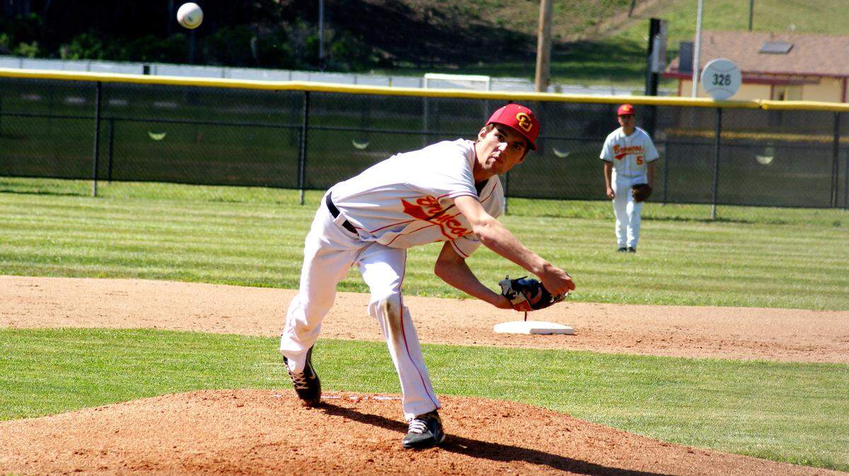 Senior hurler Chase Volz has been named MVP for the Coast Union High School baseball team, and MVP of the Coast Valley League.