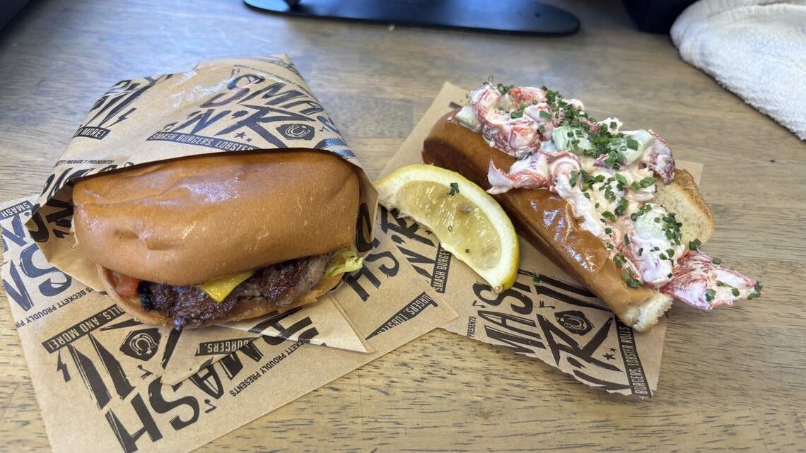 SLO County chef’s hidden food truck pairs smashburgers and lobster rolls