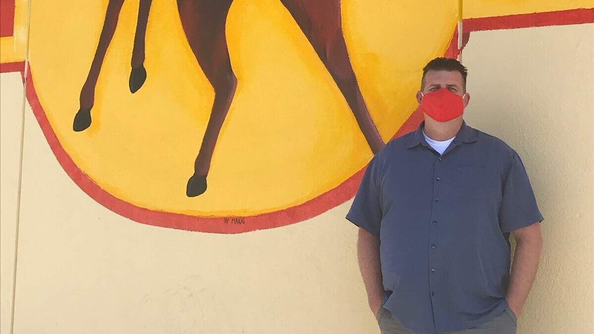 Coast Union High School principal Scott Ferguson poses for a picture. He is leaving Cambria to take a new job in Bonners Ferry, Idaho.