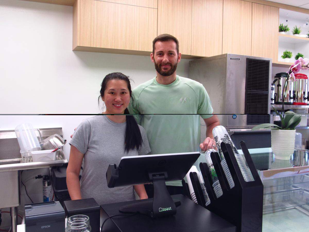 Sharon and Marcus Link opened Bobar Gourmet Bubble Tea on March 16, 2026, after three years of construction and remodeling the “perfect space.”