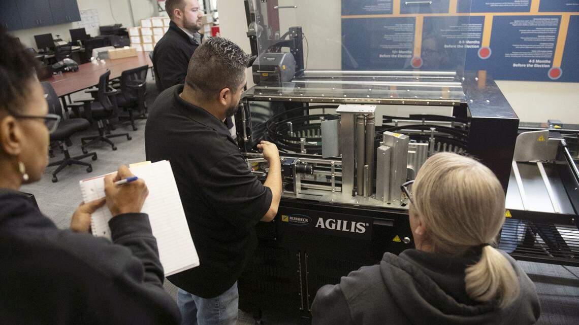 SLO County just unveiled new ballot verification machine. How does it work?