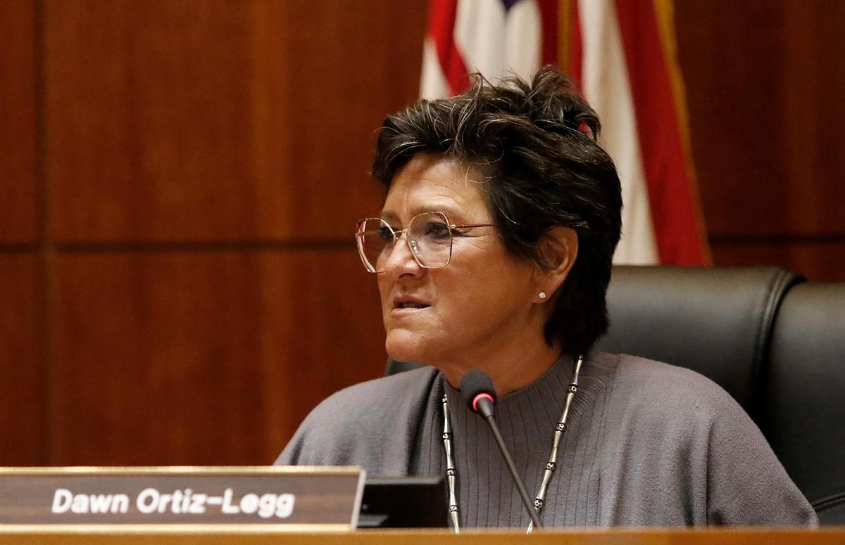 Supervisor Dawn Ortiz-Legg voted with Supervisors John Peschong and Bruce Gibson to approve wage increases for 519 employees on July 12, 2022.