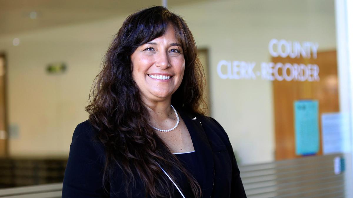 The San Luis Obispo Board of Supervisors Santa Barbara County election division manager Elaina Cano as interim clerk-recorder on Tuesday, Oct. 12, 2021.