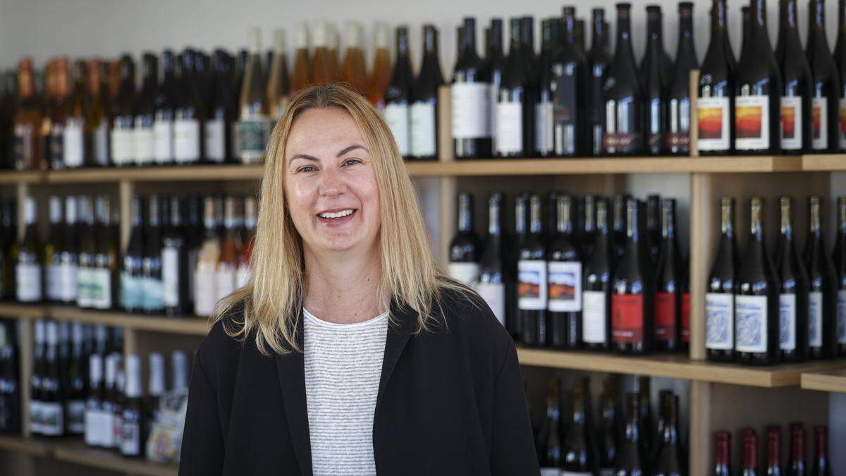 Amy Monroe is owner of Coastwine in Morro Bay a wine bar focusing on a mix of affordable local and international labels. Seen here on Oct. 28, 2025.