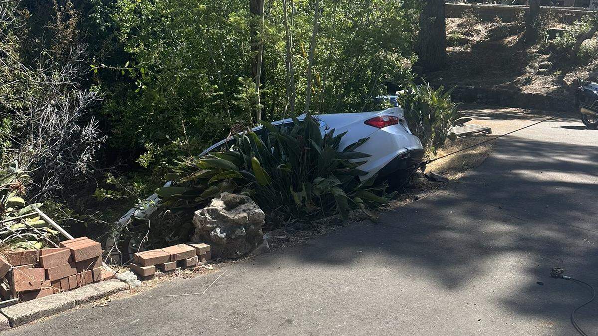 A 72-year-old Visalia man was “suspended by his seatbelt” for nearly 2 hours after he drove his car off the road was arrested on suspicion of a DUI on Sept. 7, 2023.
