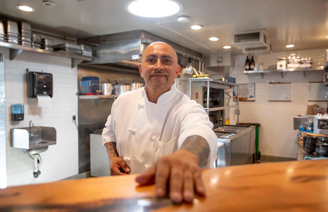 Mirazur Restaurant, a new eatery in Los Osos, is co-owned by Alejandro Flores and Marco Lucatero. Chef Ismael Cruz (pictured above) is a part owner of the restaurant.