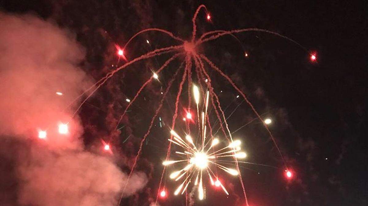 Cambria was illuminated by fireworks on July 4 at Shamel Park after days of marine-layer clouds and fog.