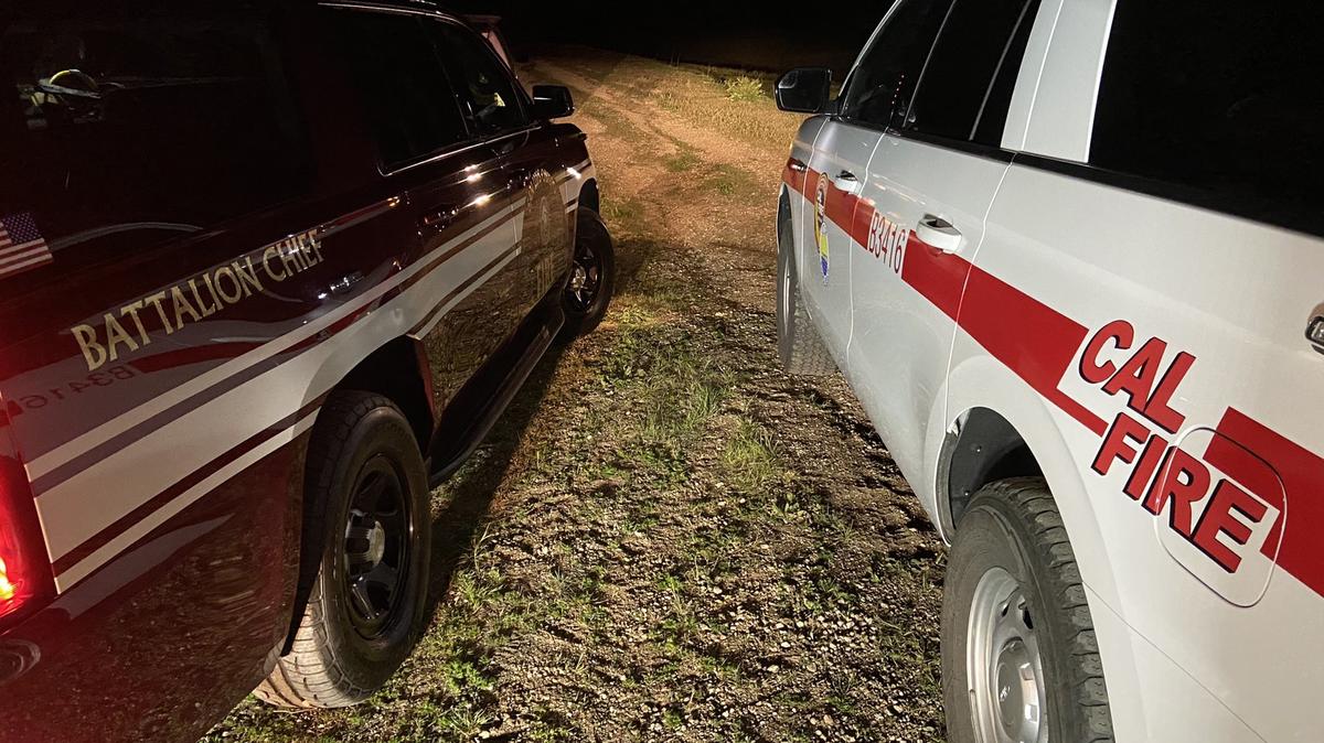 Cal Fire and San Luis Obispo City Fire are attempting to rescue a potentially injured hiker on Bishop Peak.