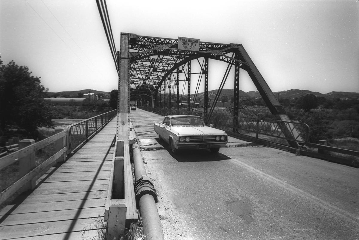 Paso Robles bottleneck This old bridge across the Salinas River at 13th Street in Paso Robles has seen better days, but replacement of the 50-year-old structure awaits city council financing, an estimated $250,000 project May 25, 1965. It took two tries to blow up the bridge when it was replaced.