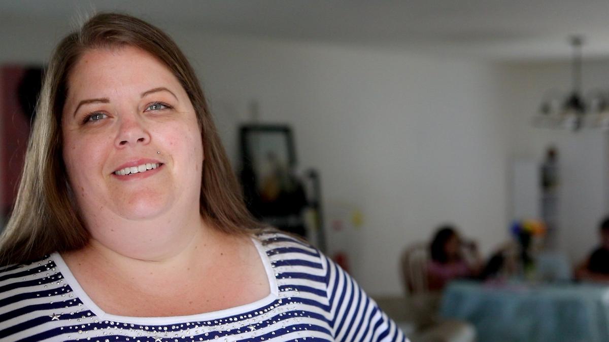Vianna Mongeur is a single parent in Paso Robles. David Middlecamp 5-7-2020