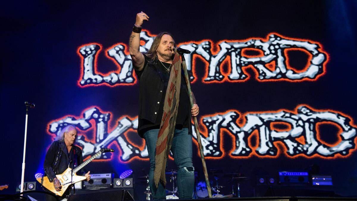 Johnny Van Zant of Lynyrd Skynyrd performs at Welcome to Rockville at Daytona International Speedway on Sunday, Nov. 14, 2021, in Daytona Beach, Fla. The band will perform at the Mid-State Fair this summer.