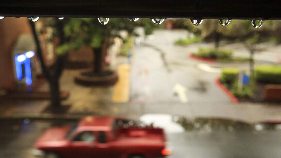 How much did it rain overnight in SLO County — and when will it stop?