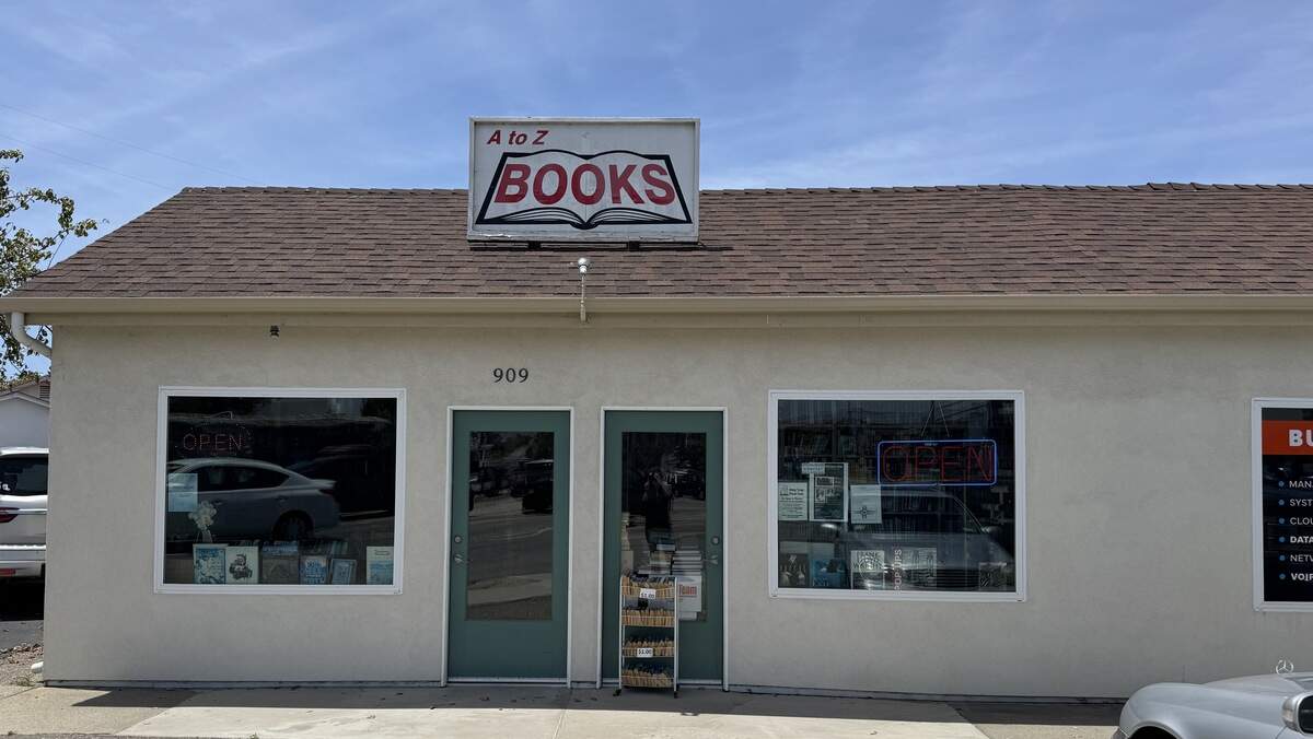 A to Z Books in Arroyo Grande.