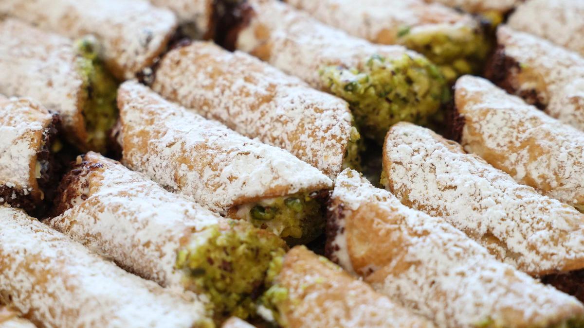Mini cannoli at The Eatery at Vina Robles, seen here on June 25, 2025.
