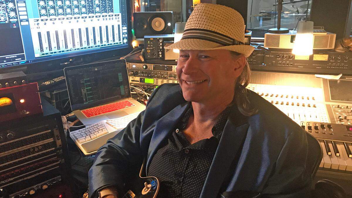 Musician, producer, singer and songwriter Brad Stock is at the controls of Cambria’s Painted Sky Studio, having bought the recording studio from founder Steve Crimmel in May 2021. Crimmel has retired to Hawaii.