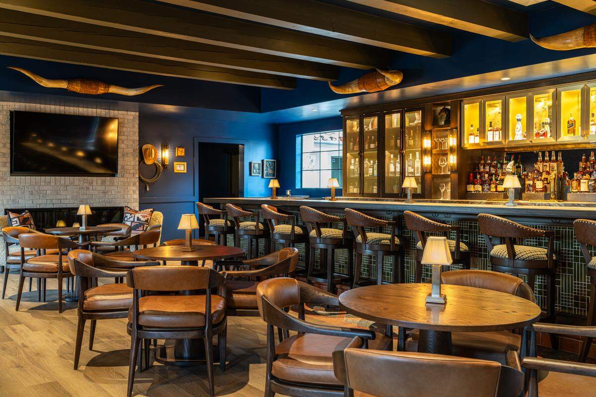 The revamped Cattlemen’s Bar seats 83 people, with plenty of food, wine and cocktails.