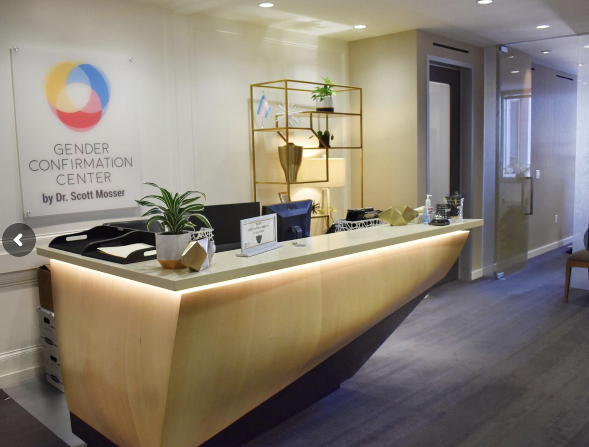 The front office of the Gender Confirmation Center at 450 Sutter St., Suite 1010 in San Francisco.