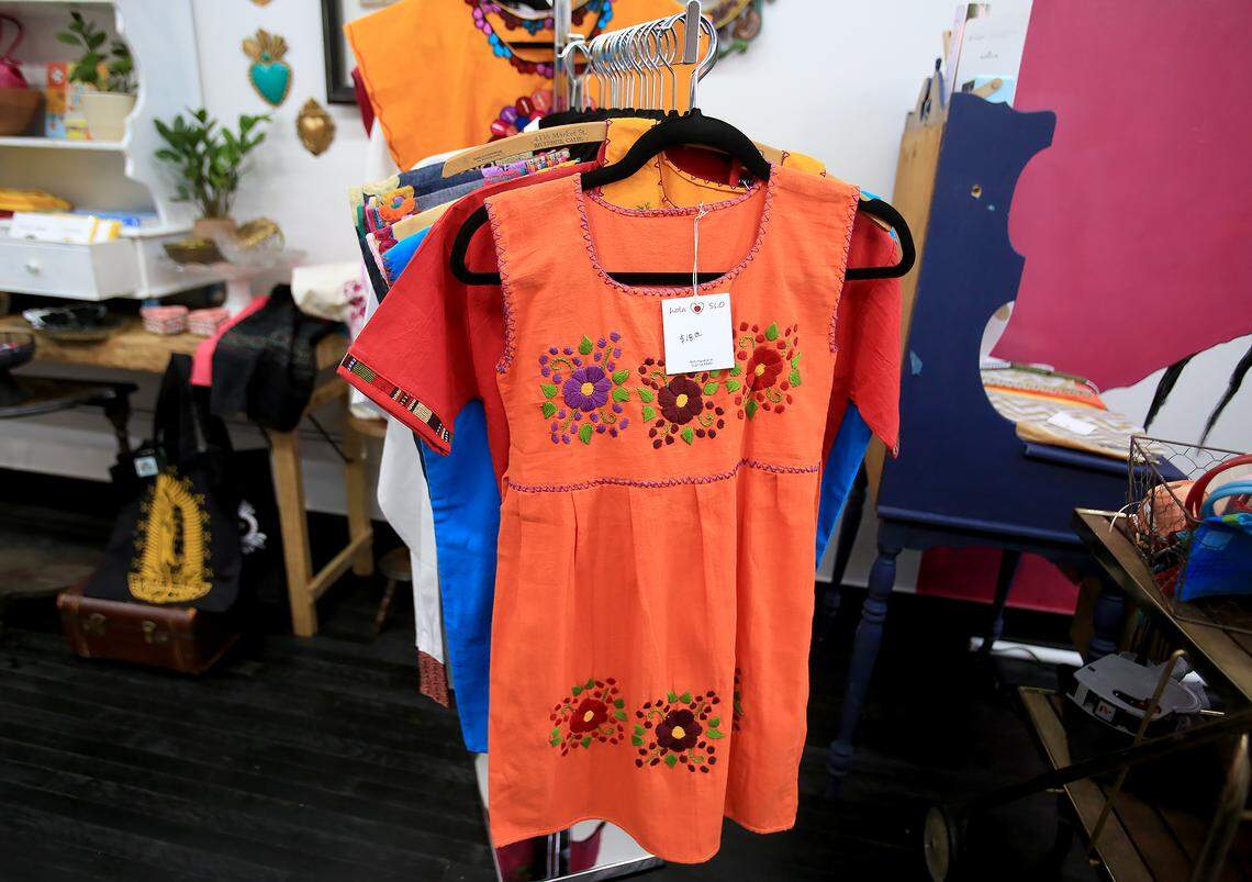 Hola SLO, a boutique selling Mexican-inspired gifts, jewelry, trinkets and handmade items, opened in November 2025 in downtown San Luis Obispo. The shop is a collaboration between Corazon Cafe owner Sara McGrath and Hola SLO owner Sandra Olea-Courter.