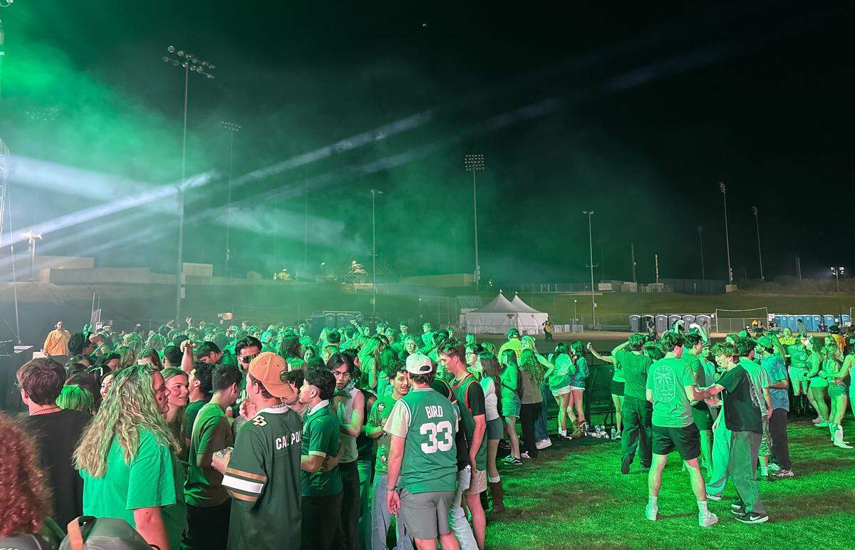 Students began being let into the second annual Morning on the Green music festival around 4:30 a.m. on March 14, 2026. The music festival is an attempt to curb St. Fratty’s Day street partying in the neighborhoods near Cal Poly.