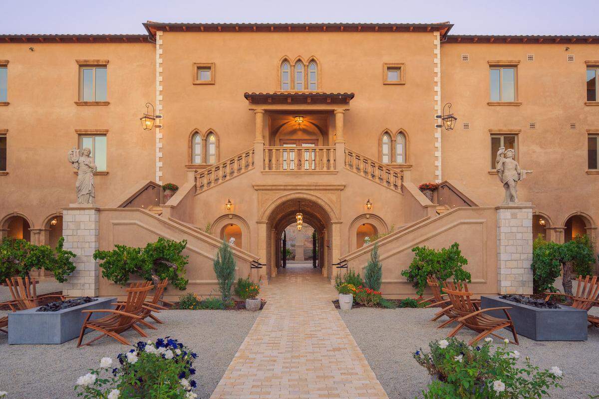 Cello Ristorante & Bar is located at Allegretto Vineyard Resort in Paso Robles.