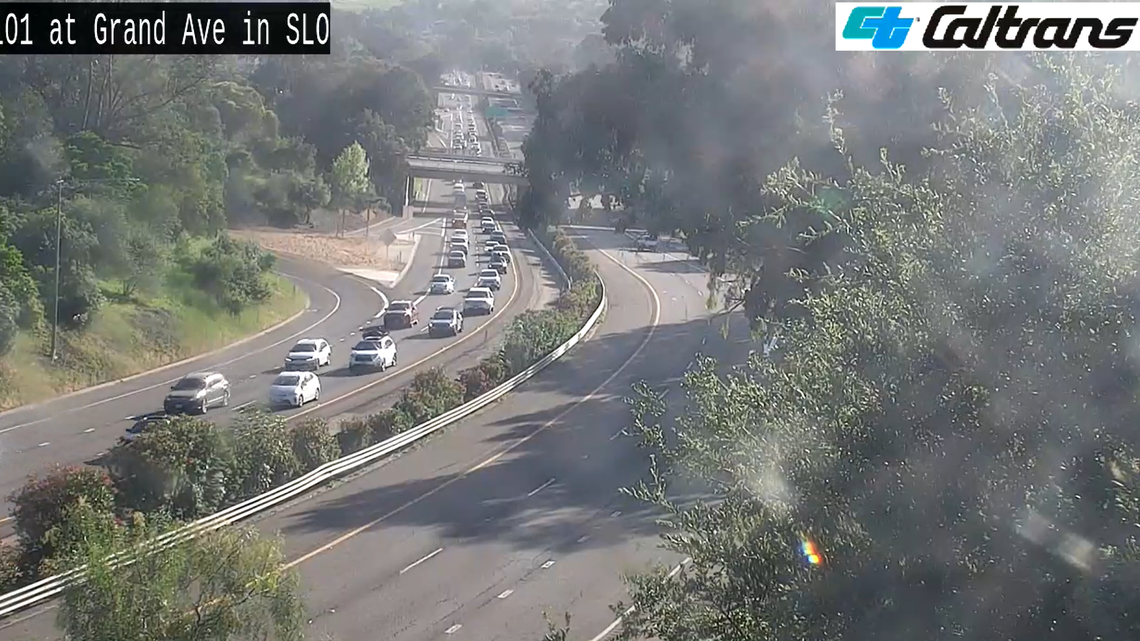 1 injured in crash on Highway 101 through SLO