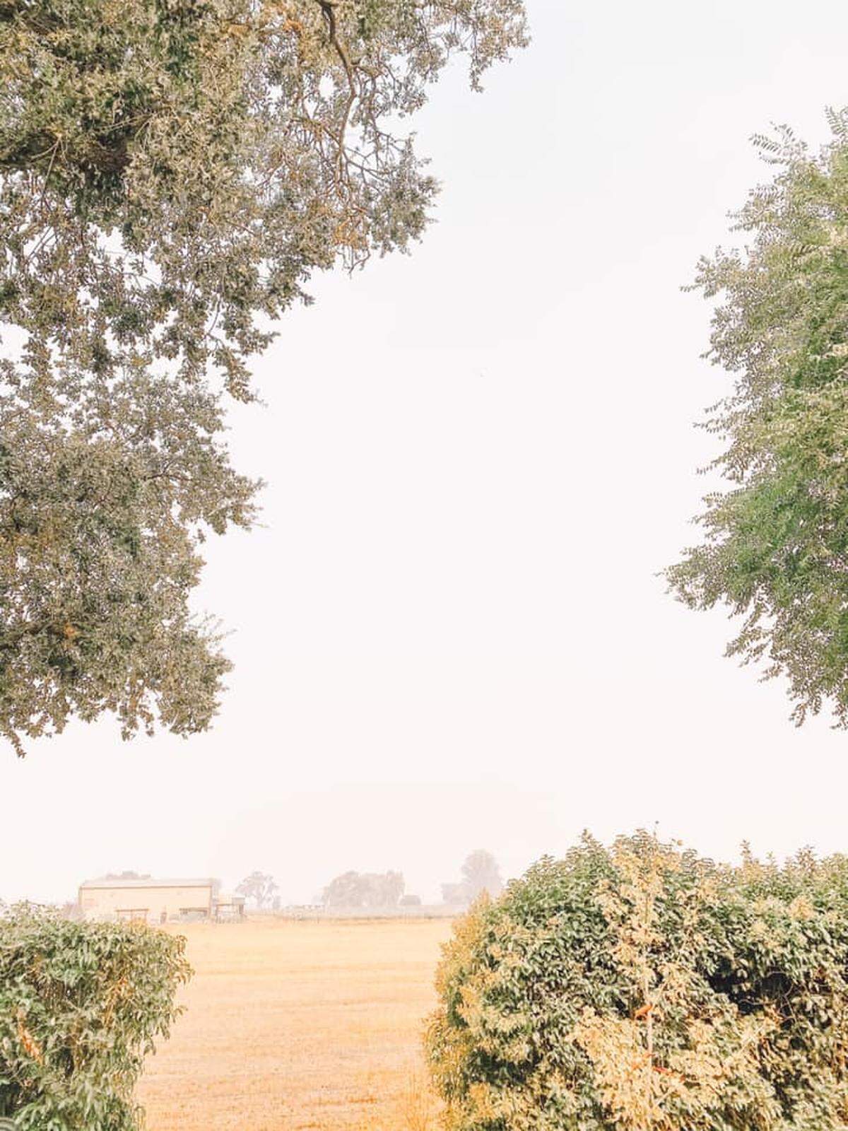 View from Paso Robles on Wednesday, Aug. 19, 2020.