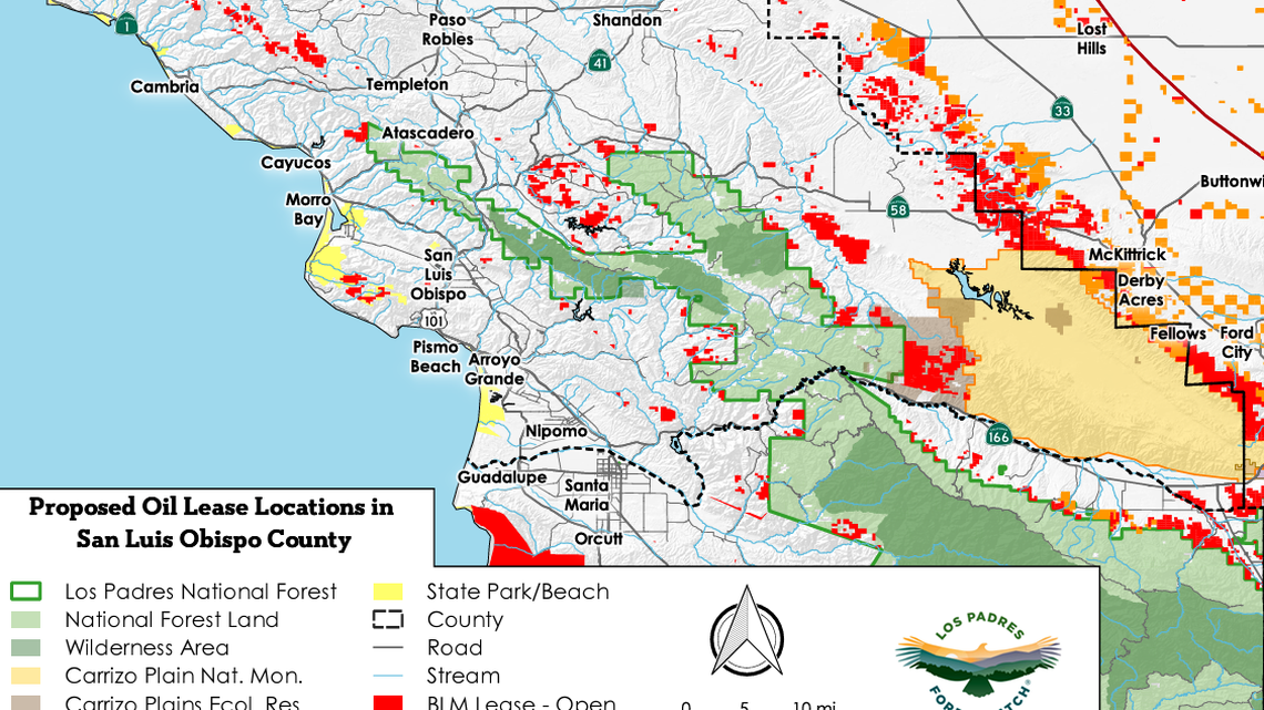 SLO County public lands could be offered to oil and gas leases. Here’s where