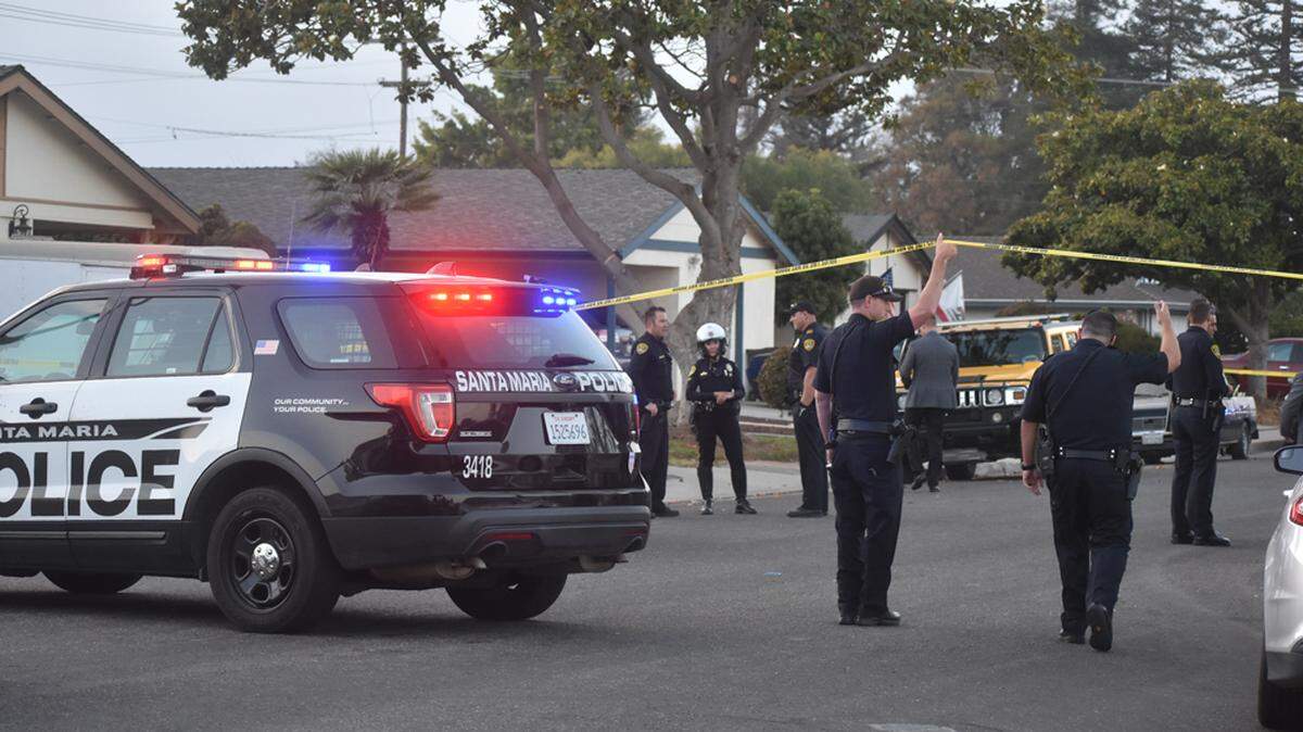 Santa Maria police investigate a stabbing Tuesday night in the 900 block of North Palisade Drive.