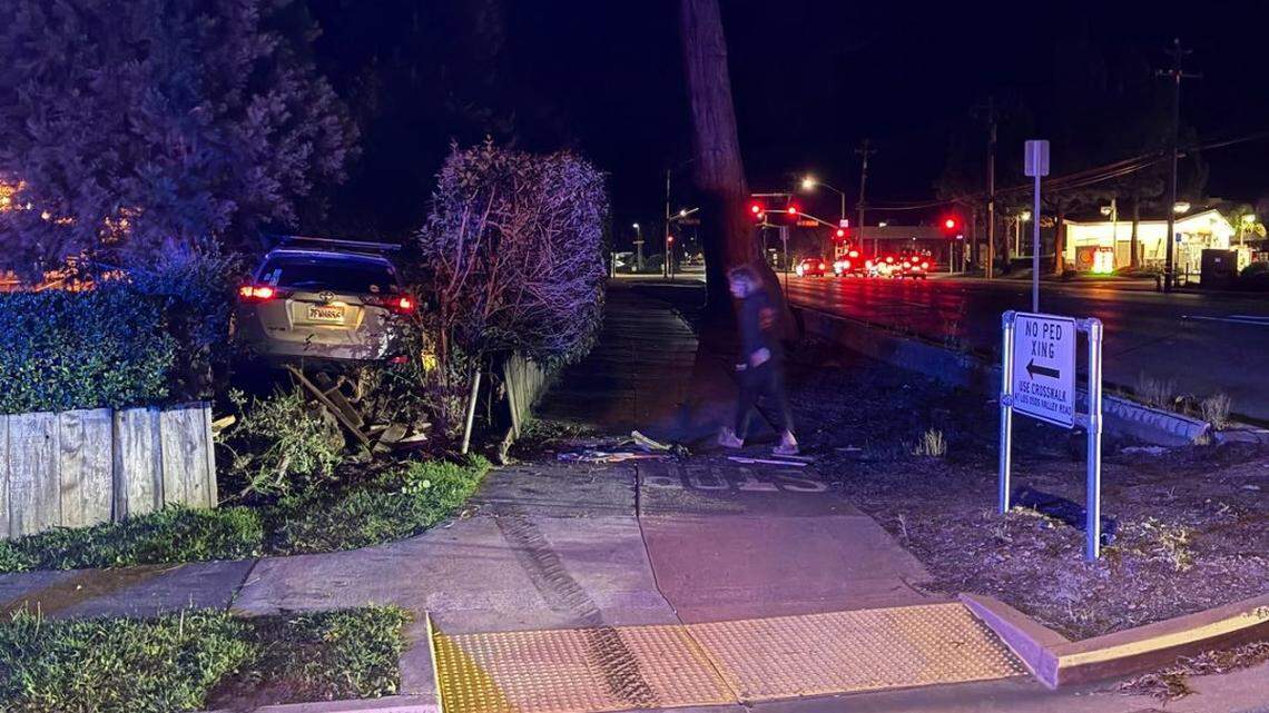 Suspected drunk driver arrested in SLO after car plows through residential yard