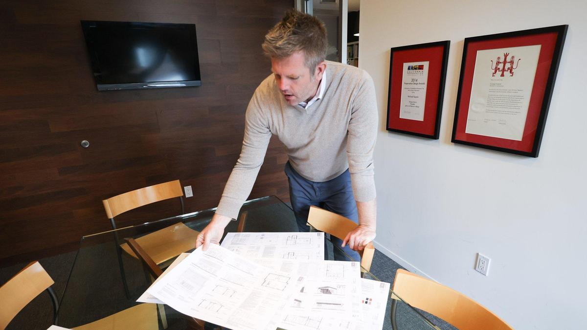 CWA Studios architect Christopher Allen designs accessory dwelling units for property owners looking to get fresh use out of their properties. ADUs have spiked in popularity near Cal Poly over the past three years as property owners look to get more value out of rental units.