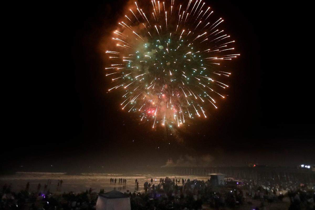 Mild weather and clear skies drew thousands of people to enjoy the city of Pismo Beach’s annual Fourth of July celebration and fireworks display event on July 4, 2024.