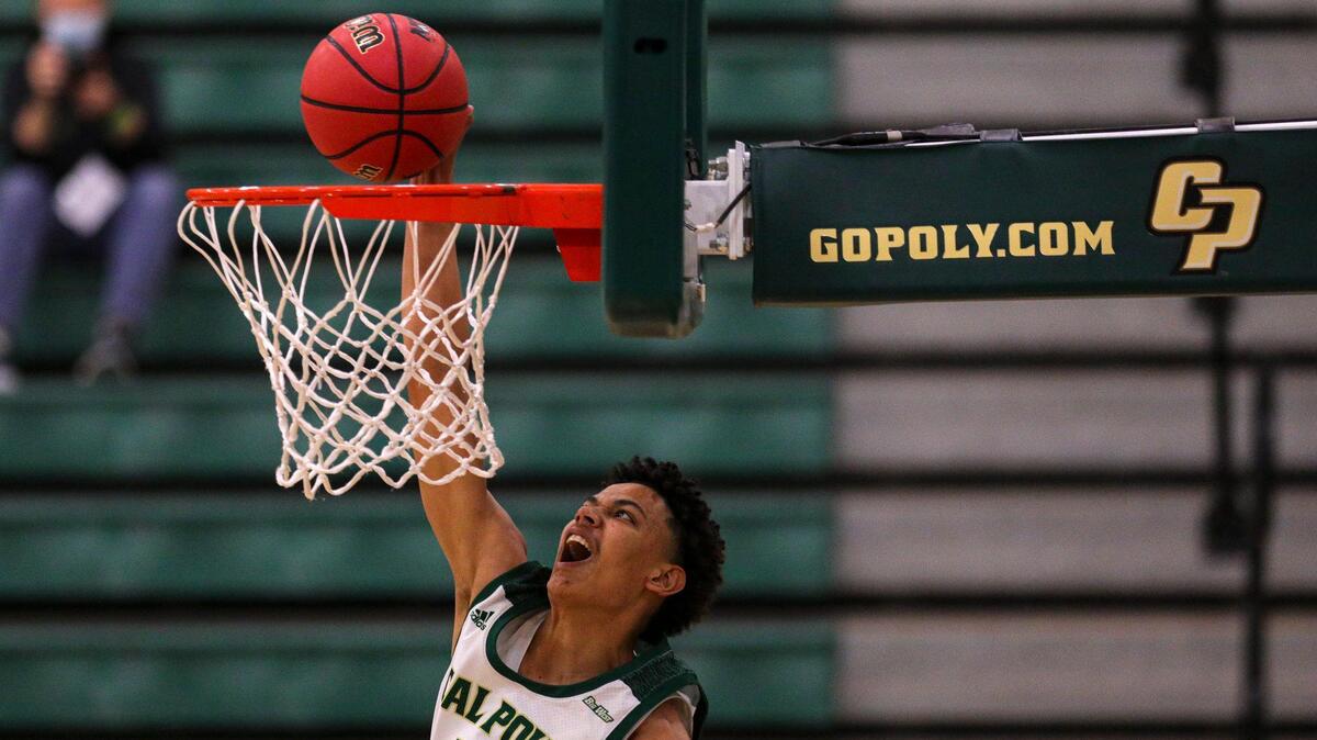 Cal Poly men’s basketball win against Bethesda of Anaheim 100-46 | San ...