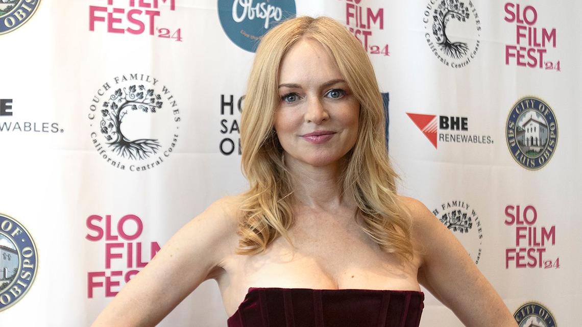 See actor Heather Graham accept King Vidor award at SLO International Film Festival
