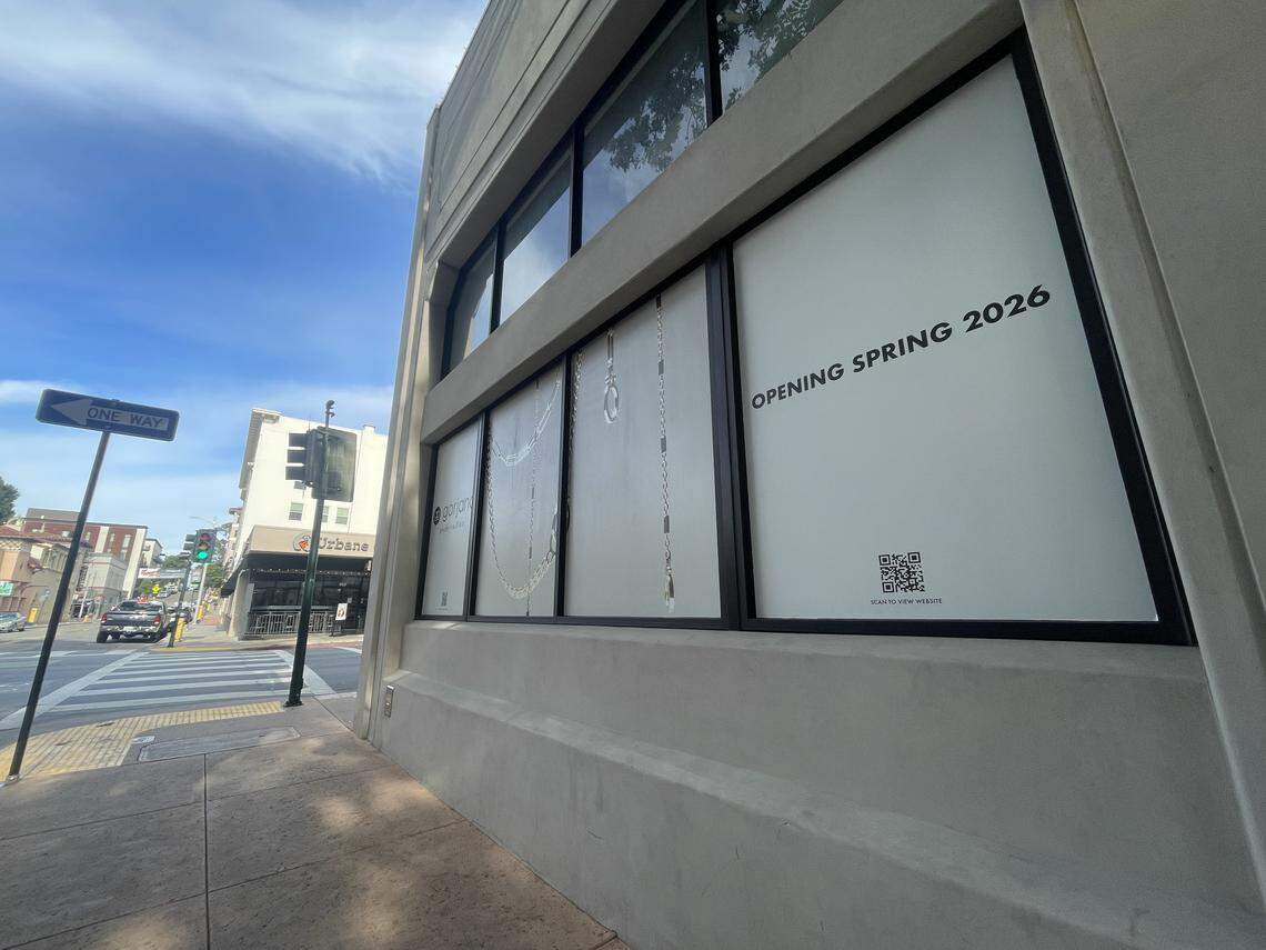 Jewelry chain Gorjana is expected to open in the former Bluemercury spot at 949 Higuera St. in downtown San Luis Obispo in spring 2026.