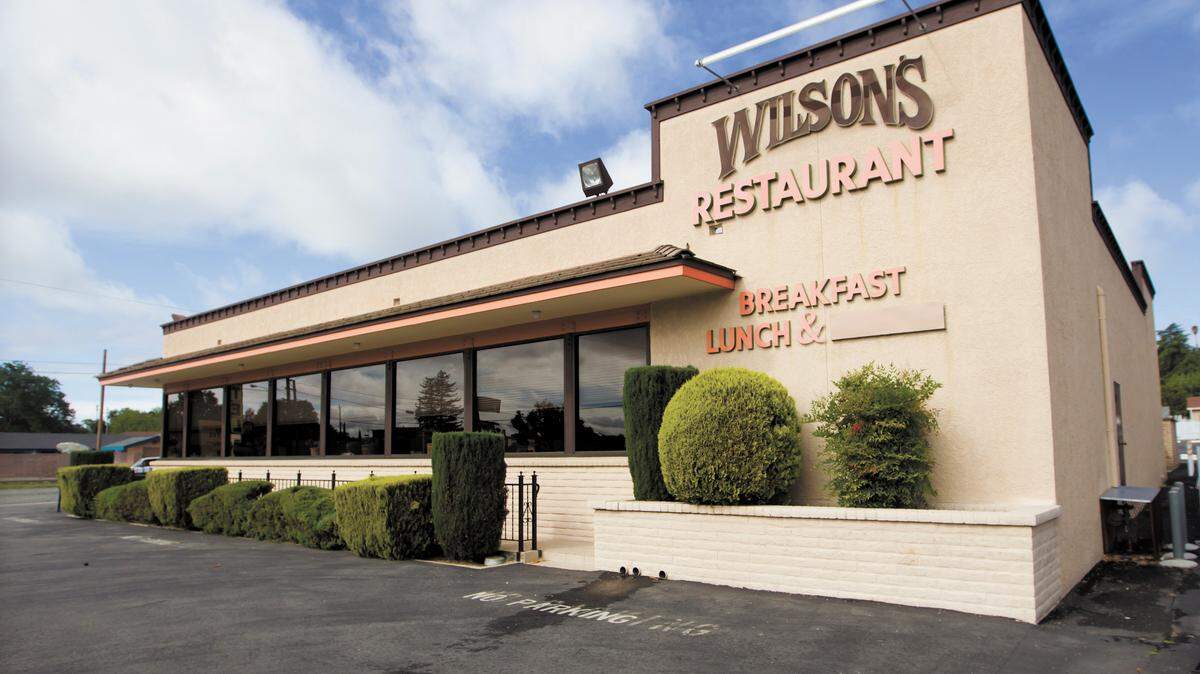 Wilson's restaurant in Paso Robles.