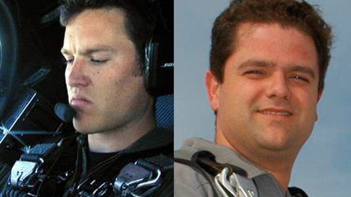 Michael Alsbury, left, and Peter Siebold, right.