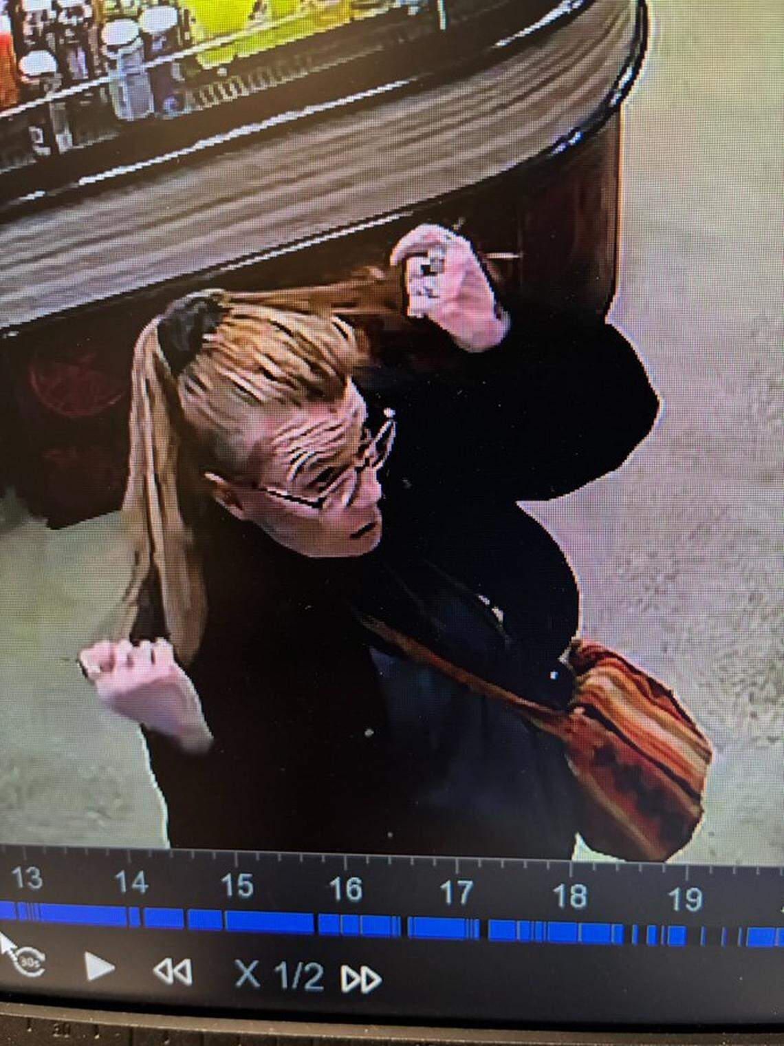 The San Luis Obispo Police Department is asking the public’s help finding this woman who may be linked to the death of a woman in a homeless encampment.