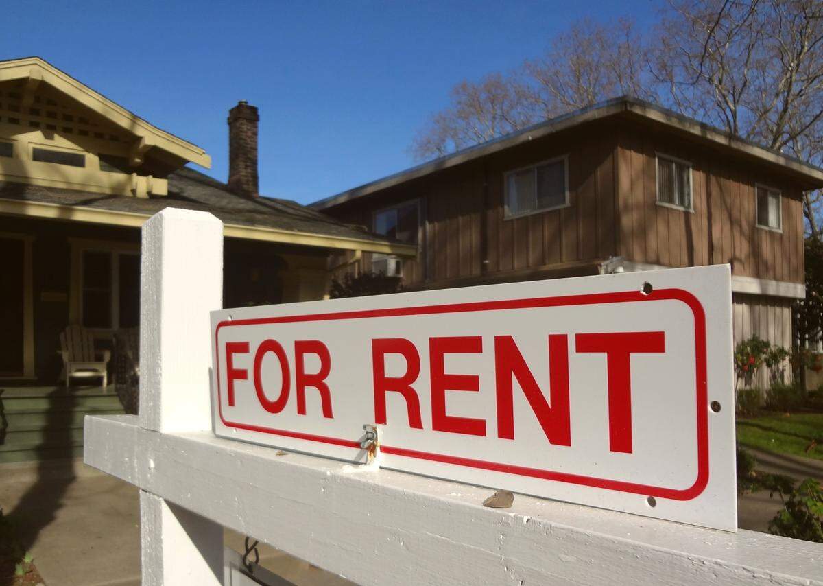 For rent sign