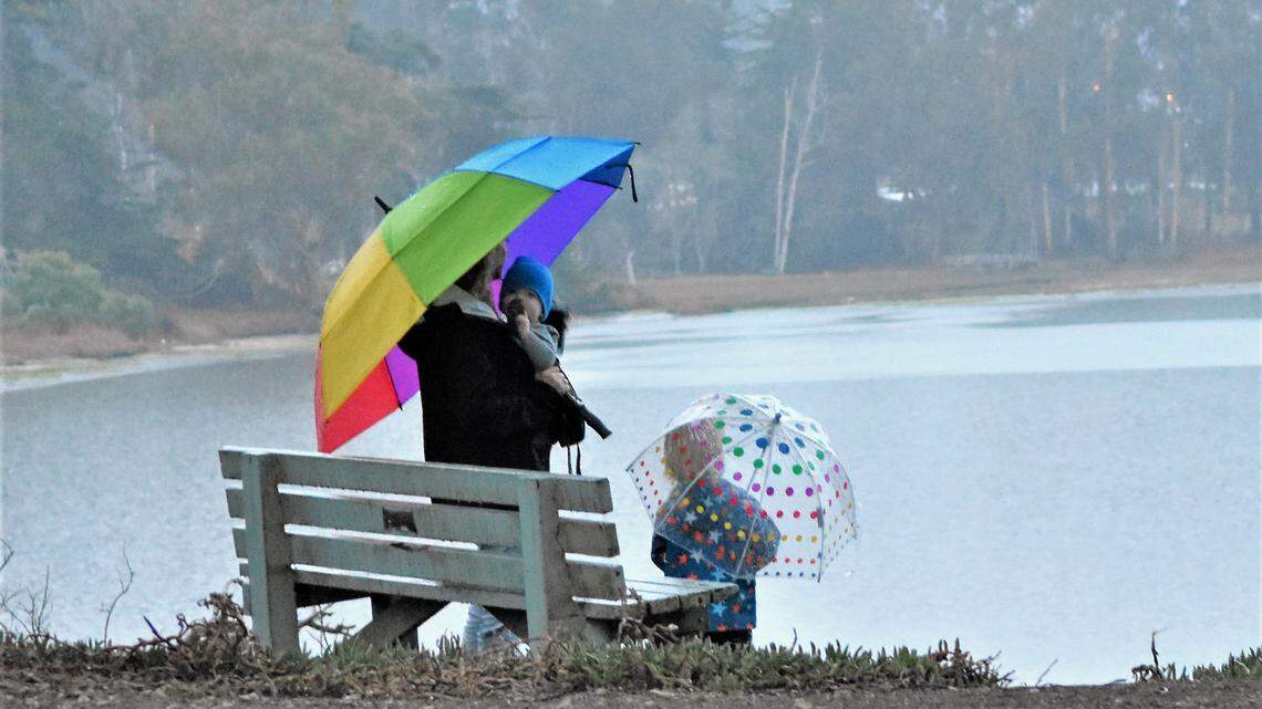 The jet stream has tilted into SLO like the Leaning Tower of Pisa — thus all this rain