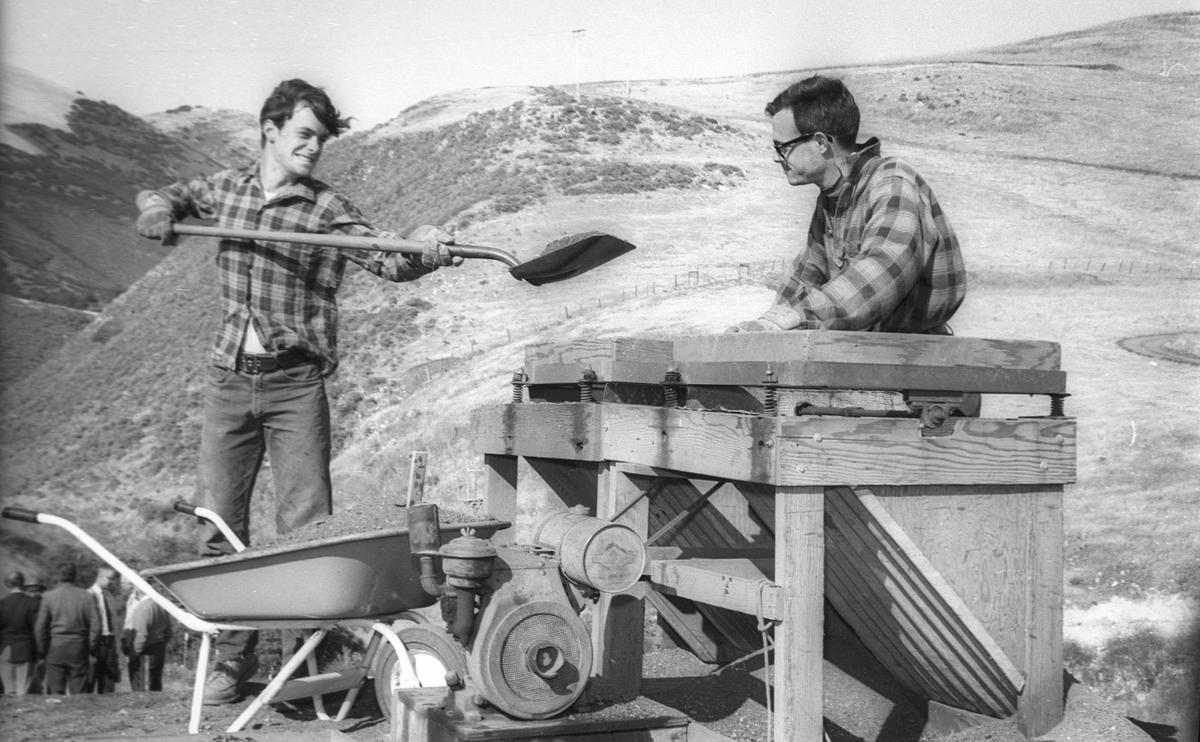 More than 1,000 Chumash artifacts were collected during excavation work at the site of PG&E’s Diablo Canyon nuclear power plant. Excavations took place for the Los Angeles County Museum of Natural History as the plant was under construction on June 10, 1968.